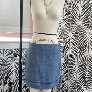 Sandro Blue Mini Skirt